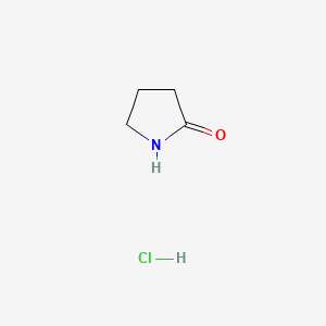 B1226758 2-Pyrrolidinone, hydrochloride CAS No. 63886-26-0