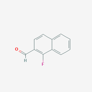 B122676 1-Fluoronaphthalene-2-carbaldehyde CAS No. 143901-96-6