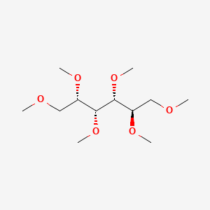 molecular formula C12H26O6 B1226765 Permethylsorbitol CAS No. 20746-36-5