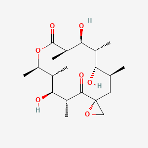 molecular formula C20H34O7 B1226770 Oleandolide CAS No. 68540-16-9