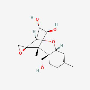 molecular formula C15H22O5 B1226779 Anguidine deriv scirpentriol CAS No. 2270-41-9