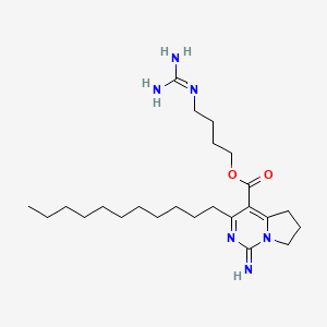 molecular formula C24H42N6O2 B1226792 Dehydrocrambine A 