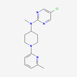 5-chloro-N-methyl-N-[1-(6-methylpyridin-2-yl)piperidin-4-yl]pyrimidin-2-amine