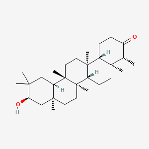 molecular formula C30H50O2 B1226811 21alpha-Hydroxyfriedelan-3-one CAS No. 59995-80-1