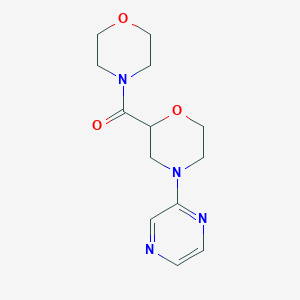 2-(Morpholine-4-carbonyl)-4-(pyrazin-2-yl)morpholine