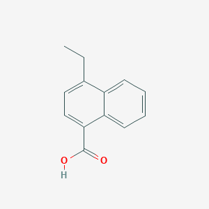 molecular formula C13H12O2 B122684 4-Ethyl-1-naphthoic acid CAS No. 91902-58-8