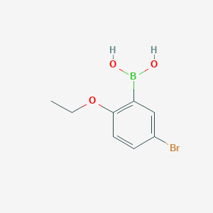 molecular formula C8H10BBrO3 B1226876 5-溴-2-乙氧苯硼酸 CAS No. 352525-82-7