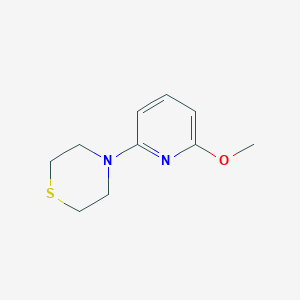 4-(6-Methoxypyridin-2-yl)thiomorpholine