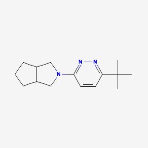 3-Tert-butyl-6-{octahydrocyclopenta[c]pyrrol-2-yl}pyridazine