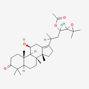 molecular formula C32H50O5 B1226940 Alisol B 23-acetate CAS No. 26575-95-1