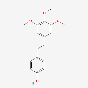 molecular formula C17H20O4 B1226941 异阿莫宁 CAS No. 39499-95-1