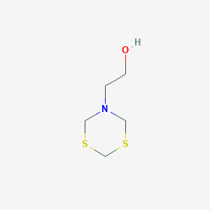 2-(1,3,5-Dithiazinan-5-yl)ethanol