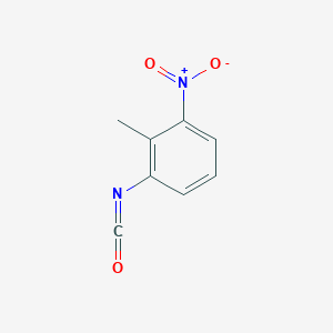 molecular formula C8H6N2O3 B1226964 1-Isocyanato-2-methyl-3-nitrobenzene CAS No. 23695-15-0