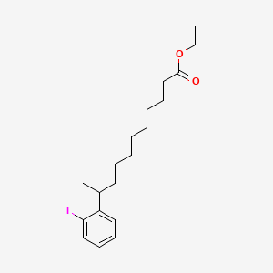 B1226984 Ethyl 10-(2-iodophenyl)undecanoate CAS No. 1320-11-2