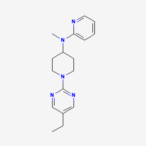 N-[1-(5-ethylpyrimidin-2-yl)piperidin-4-yl]-N-methylpyridin-2-amine