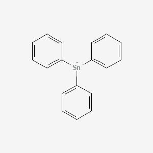 molecular formula C18H15Sn- B1227015 Triphenylstannate(1-) 