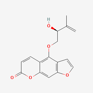 molecular formula C16H14O5 B1227020 Pabulenol CAS No. 33889-70-2