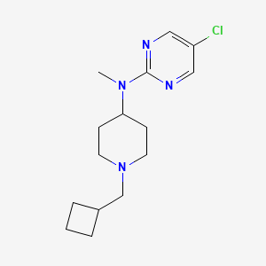 5-chloro-N-[1-(cyclobutylmethyl)piperidin-4-yl]-N-methylpyrimidin-2-amine