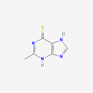 B1227058 2-Methyl-6-thiopurine CAS No. 38917-31-6