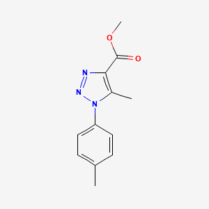 5-Methyl-1-p-tolyl-1H-[1,2,3]triazole-4-carboxylic acid methyl ester