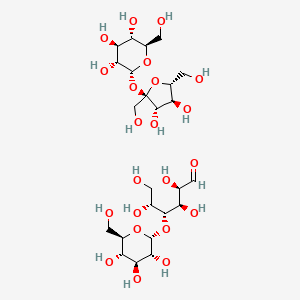 molecular formula C24H44O22 B1227067 Maltosylsucrose CAS No. 37370-45-9