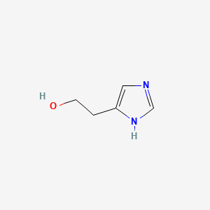 molecular formula C5H8N2O B1227070 2-(1H-imidazol-5-yl)ethanol CAS No. 872-82-2