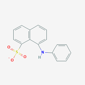 molecular formula C16H12NO3S- B1227081 8-Anilino-1-naphthalenesulfonate 
