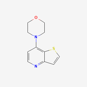 4-{Thieno[3,2-b]pyridin-7-yl}morpholine