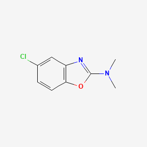 Benzoxazole, 5-chloro-2-dimethylamino-