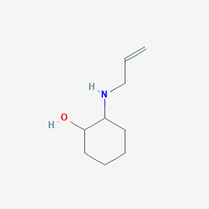 molecular formula C9H17NO B12271717 2-(Allylamino)cyclohexanol 