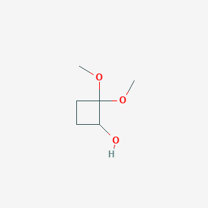 2,2-Dimethoxycyclobutan-1-ol