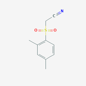 molecular formula C10H11NO2S B12271768 [(2,4-Dimethylphenyl)sulfonyl]acetonitrile 