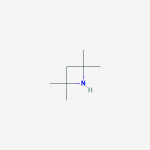 molecular formula C7H15N B12271770 2,2,4,4-Tetramethylazetidine 