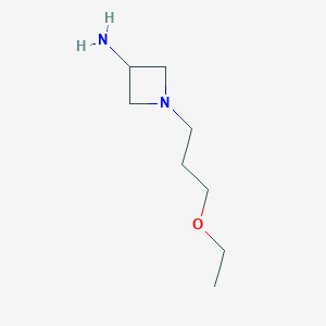 1-(3-Ethoxypropyl)azetidin-3-amine