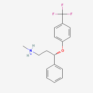 (S)-fluoxetine(1+)