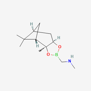 4,6-methano-1,3,2-benzodioxaborole-2-methanamine, hexahydro-N,3a,8,8-tetramethyl-, (3aS,4S,6S,7aR)-