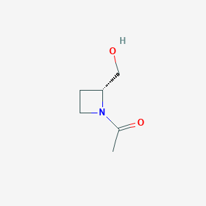 1-[(2R)-2-(hydroxymethyl)azetidin-1-yl]ethan-1-one