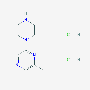 2-Methyl-6-(piperazin-1-yl)pyrazine dihydrochloride