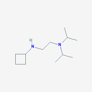 N-{2-[bis(propan-2-yl)amino]ethyl}cyclobutanamine