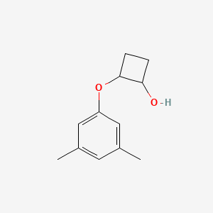 2-(3,5-Dimethylphenoxy)cyclobutan-1-ol