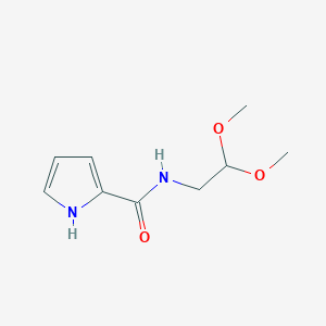 N-(2,2-dimethoxyethyl)-1h-pyrrole-2-carboxamide