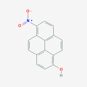 1-Pyrenol, 6-nitro-