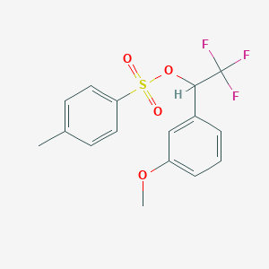 2,2,2-Trifluoro-1-(3-methoxyphenyl)ethyl 4-methylbenzenesulfonate