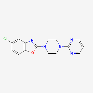 5-Chloro-2-[4-(pyrimidin-2-yl)piperazin-1-yl]-1,3-benzoxazole