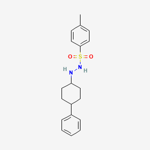 4-methyl-N'-(4-phenylcyclohexyl)benzenesulfonohydrazide