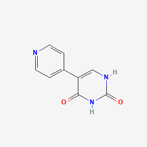 5-(pyridin-4-yl)pyrimidine-2,4(1H,3H)-dione