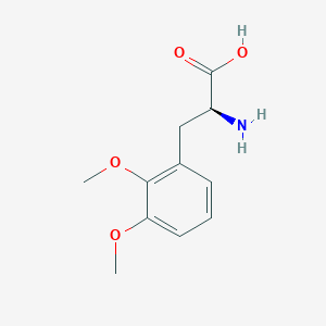 molecular formula C11H15NO4 B12272813 2,3-Dimethoxy-L-phenylalanine 