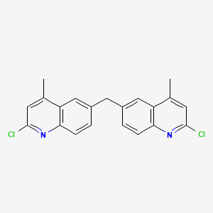 Bis(2-chloro-4-methyl-6-quinolyl)methane