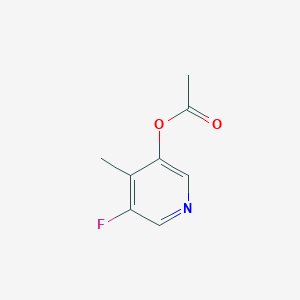 5-Fluoro-4-methyl-3-pyridyl Acetate