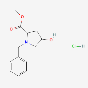 (2R,4S)-1-Benzyl-4-Hydroxy-pyrrolidine-2-carboxylic acid methyl ester hydrochloride